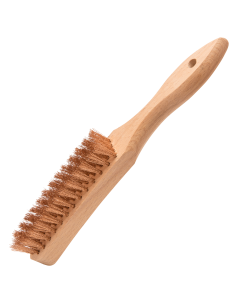 Brush: Four-row, Tech. descr.: corrugated bronze 0.25 mm