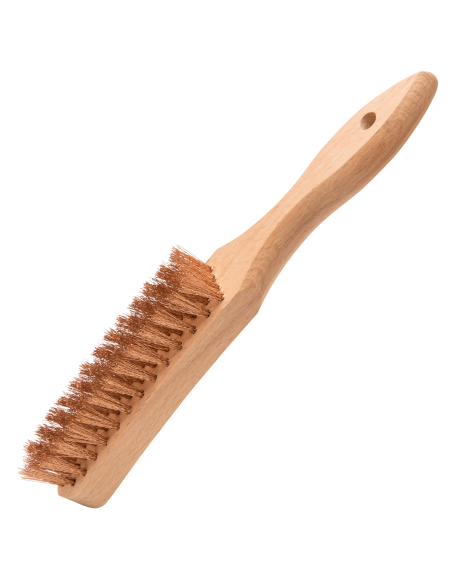 Brush: Four-row, Tech. descr.: corrugated bronze 0.25 mm