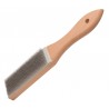 Brush: Flat, Tech. descr.: carding strap 0.30 mm