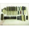 Brush: Four-row, Tech. descr.: corrugated steel 0.10 mm