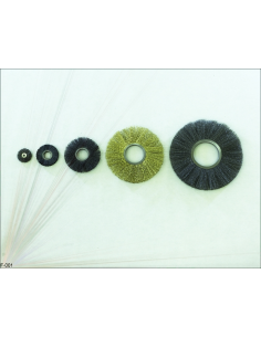 Brush: 30x6, Tech. descr.: corrugated brass 0.15 mm