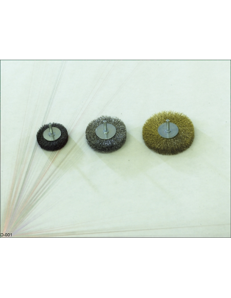 Brush: 80x6x20, Tech. descr.: corrugated stainless steel 0.30 mm