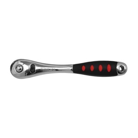 1/4″ Socket wrench with a button-switch 130 mm, 72 teeth