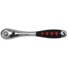 1/4″ Socket wrench with a button-switch 130 mm, 72 teeth