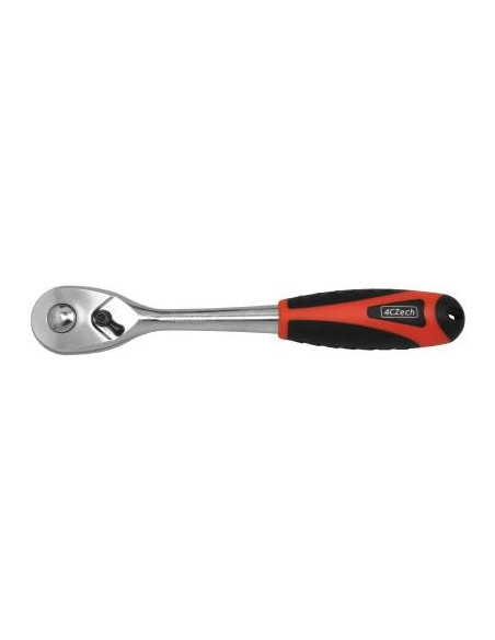 3/8″ Oval ratchet wrench with a switch 200 mm, 72 teeth