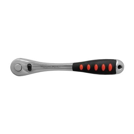 3/8″ Socket wrench with a button-switch 200 mm, 72 teeth