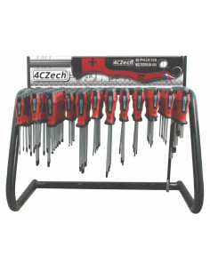 Holder with PROFI PL, PH, PZ, TRX, 6HRK + bit holders