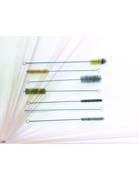 Brush: 350x100x10mm, Tech. descr.: corrugated bronze 0.15 mm
