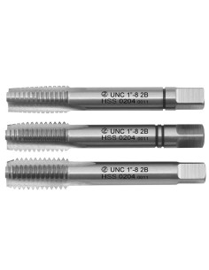 Sadový závitník UNC 3/8"-16 SADA 2B HSS DIN 352