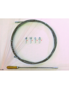 Brush: HEX stem, Tech. descr.: for wired disk-brushes