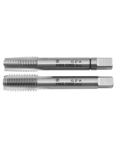 Sadový závitník G1" I+III SADA A HSS DIN 5157