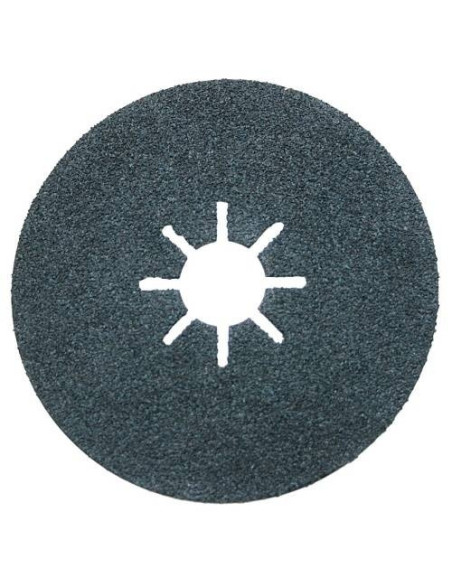 Vulcanised fibre disc Z diam.125 mm gr.24 grinding 25 pcs per pack