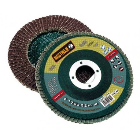 Grinder flap disc diam. 150 mm combined gr.40 for steel, diagonal 20 pcs per pack