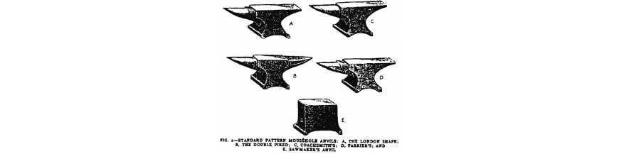 Anvil and stakes